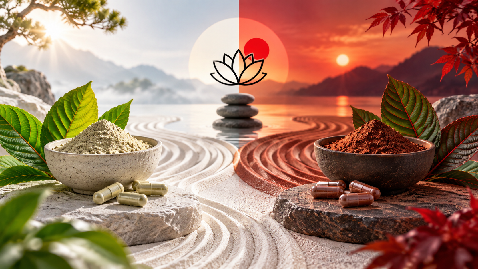 White vs Red Kratom